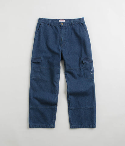 Yardsale Tactical Phantasy Cargo Jeans - Denim | Flatspot