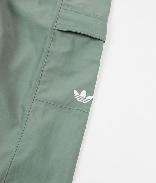 Adidas green white pants best sale