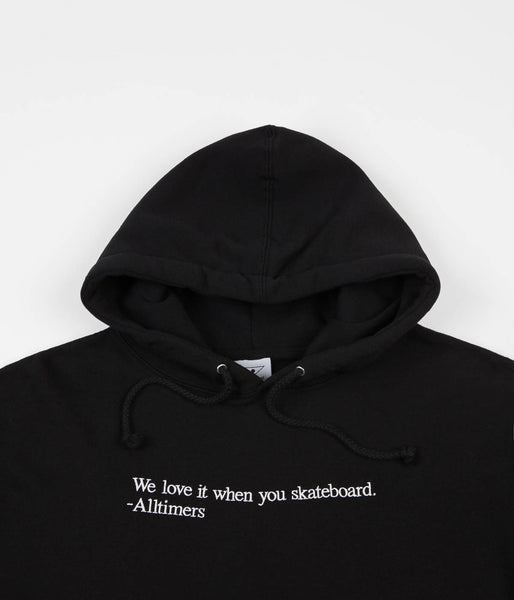 Alltimers Love It Hoodie Black Flatspot