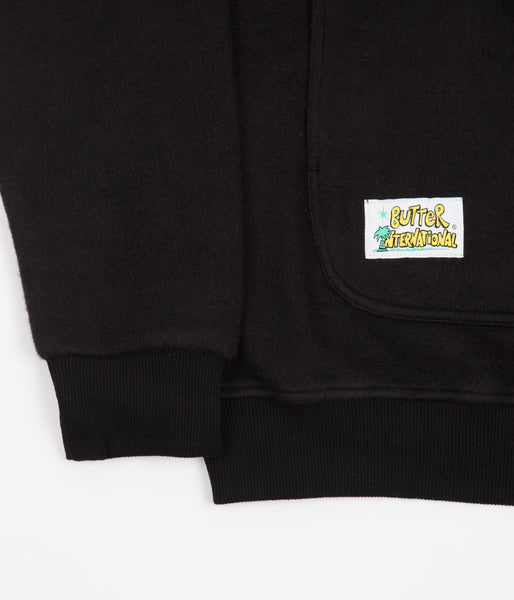 Butter Goods Gore Inside Out Hoodie - Black | Flatspot