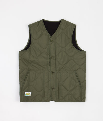 ゆうき様専用 BUTTER GOODS GORE REVERSIBLE VEST - ダウンベスト