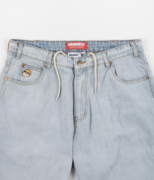 WpadcShops - Butter Goods Santosuosso Denim Pants | Bermuda Jeans