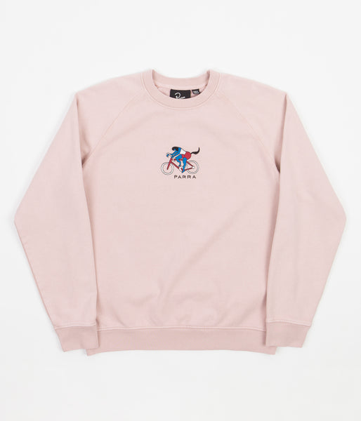 PARRA THE CHASE CREW NECK SWEATSHIRT PINK – BLENDS