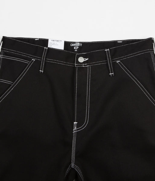 Carhartt Chalk Shorts Black Flatspot