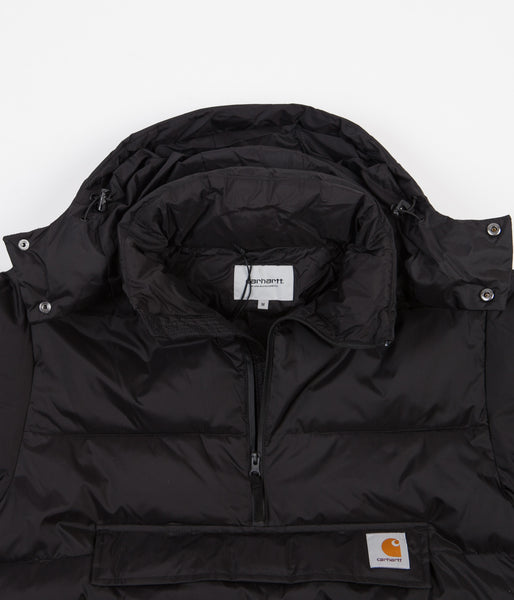 Carhartt Jones Pullover Jacket Black Flatspot