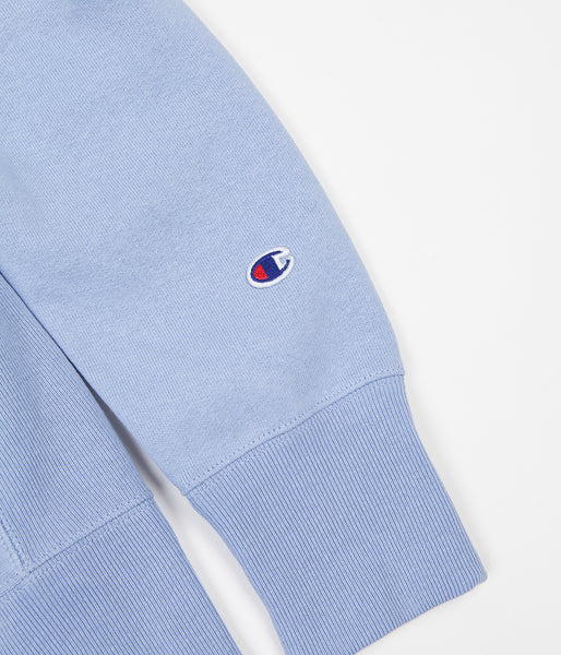 Champion sweater on sale light blue ray