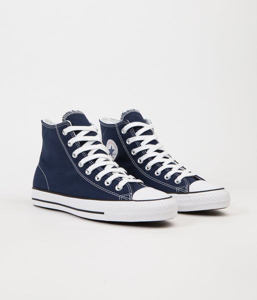 Converse CTAS Pro Hi Shoes Midnight Navy White Flatspot