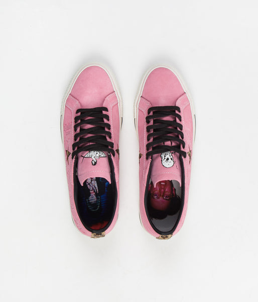 Converse Sean Pablo One Star Pro Ox Shoes - Pink Freeze / Black