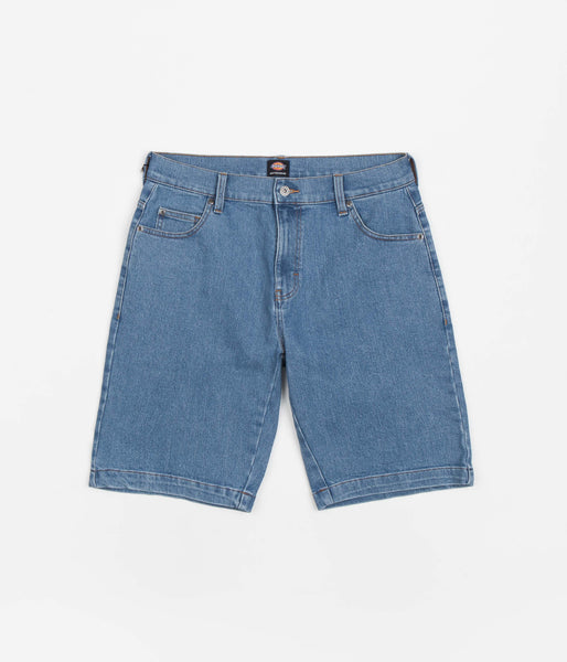 Desert Dust Wing Denim Shorts, Only $104.00, Dark Blue