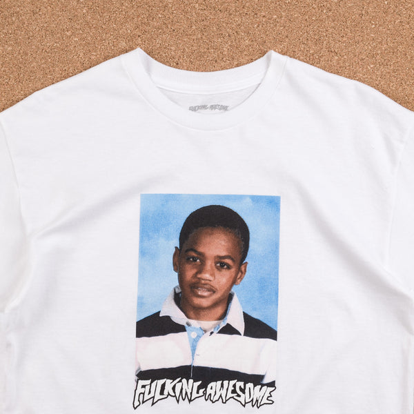 Fucking Awesome Tyshawn Class Photo T-Shirt - White | Flatspot