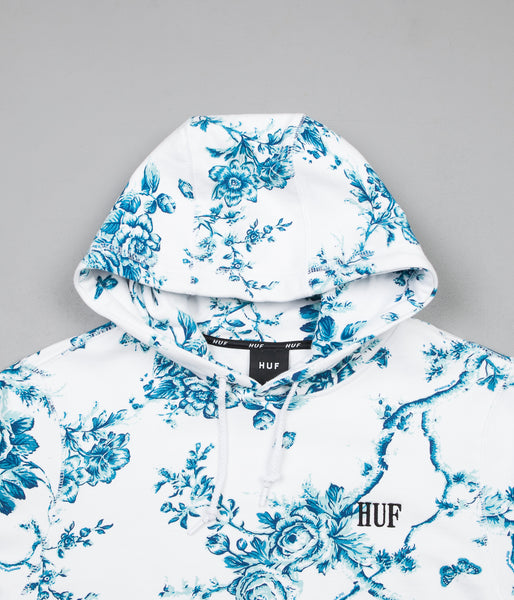 HUF Highline Hoodie White Flatspot