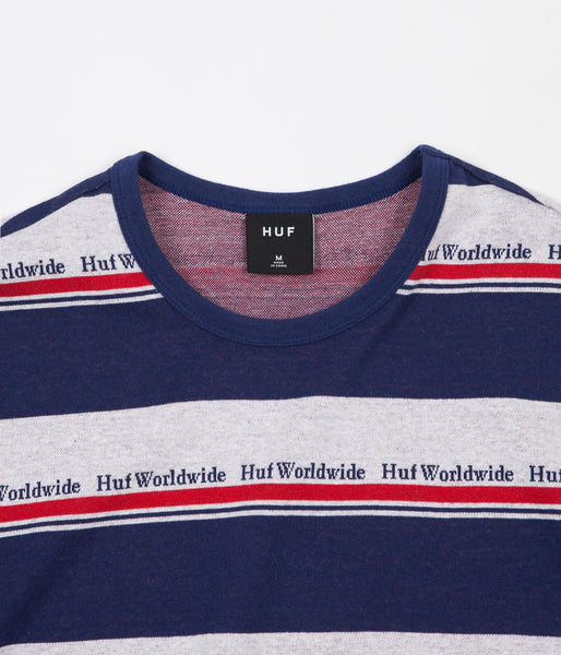 Huf worldwide cheap striped shirt