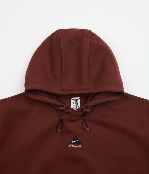 Nike Club hoodie in oxen brown