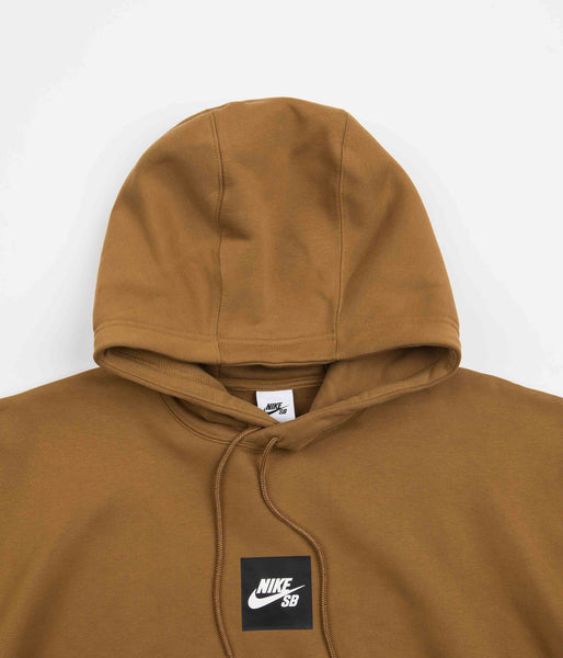 Nike SB Box Logo Hoodie Ale Brown Flatspot