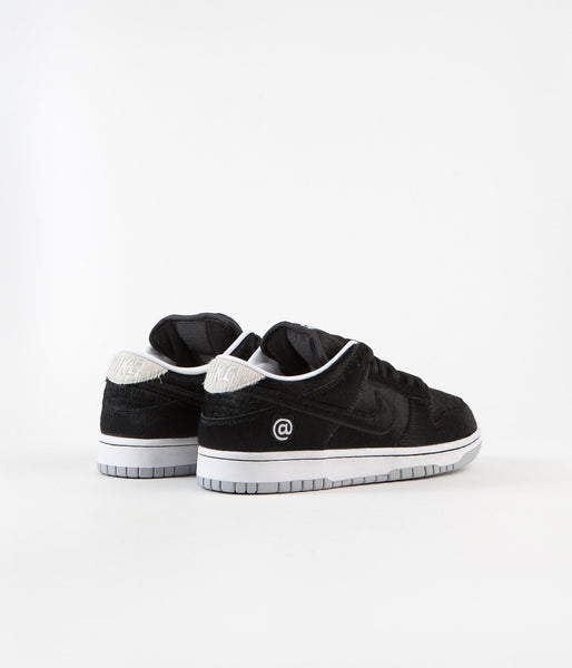 Nike SB Dunk Low OG Medicom Shoes - Black / Black - White