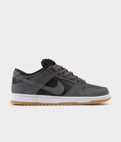 Nike SB Dunk Low TRD Shoes - Dark Grey / Dark Grey - Black