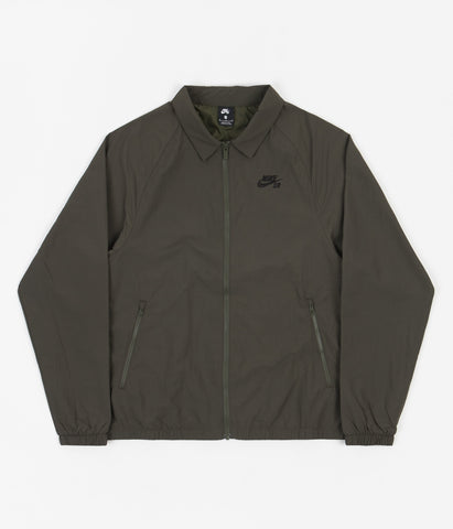 Nike SB Essentials Jacket - Cargo Khaki / Black | Flatspot