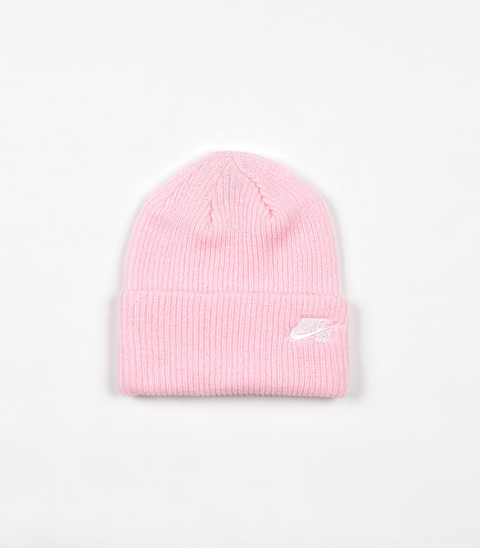 Pink hotsell nike beanie