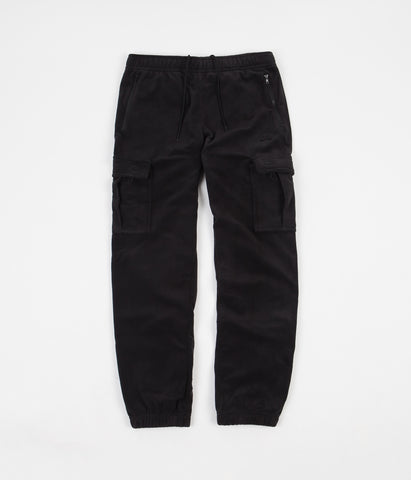 Nike SB Fleece Cargo Pants Black Black Black Flatspot