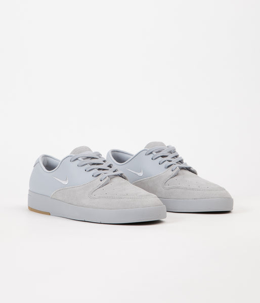 Nike SB P Rod X Shoes Wolf Grey Wolf Grey Cool Grey Flatspot