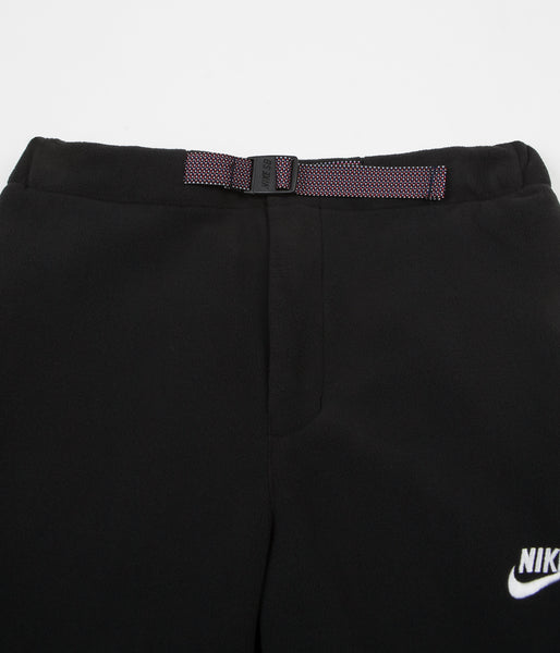 Nike SB Polartec Sweatpants Black White Flatspot