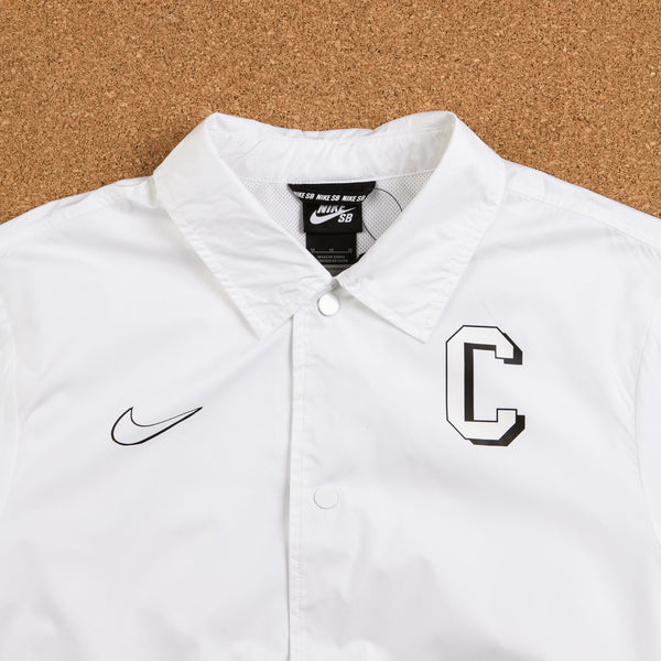 Nike SB Shield Jacket White Black Flatspot