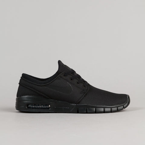 Nike SB Stefan Janoski Max Shoes Black Black Anthracite Flatspot