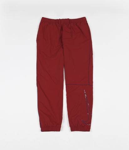 Nike SB Swoosh Track Pants Team Crimson Obsidian Obsidian Flatspot