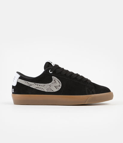 Nike SB x Wacko Maria Blazer Low GT QS Shoes - Black / Light Bone