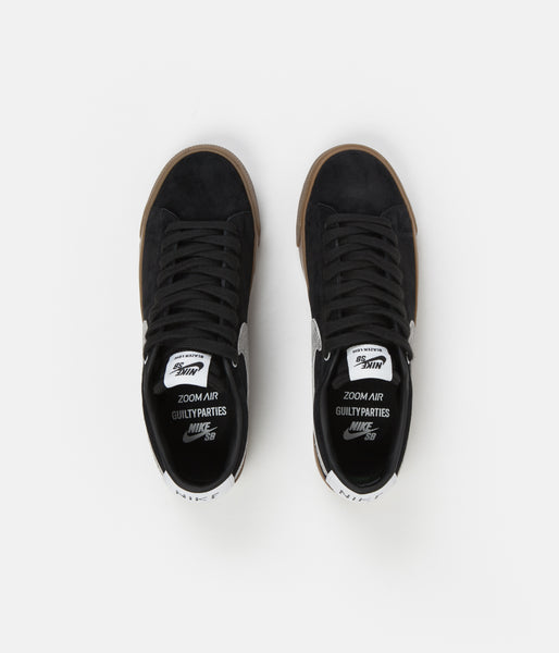 Nike SB x Wacko Maria Blazer Low GT QS Shoes - Black / Light Bone