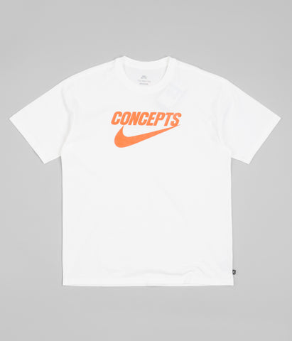 Nike white and orange shirt hotsell