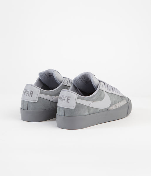 Nike SB x FPAR Blazer Low Shoes - Cool Grey / Wolf Grey | Flatspot