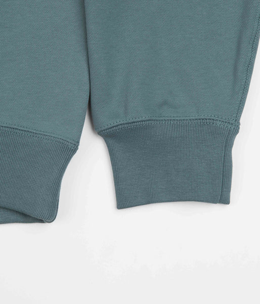 Nike SB x Skate Like A Girl Fleece Crewneck Sweatshirt - Mineral Slate /  Dark Teal Green