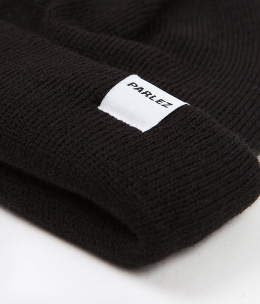 Parlez Flatholm Beanie - Black | InteragencyboardShops