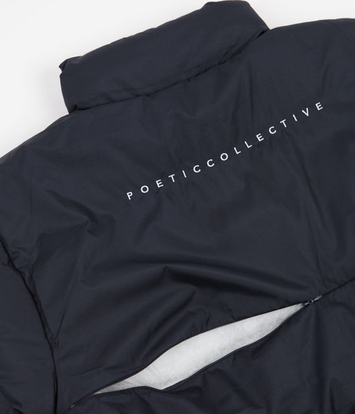 Apgs-nswShops - Navy - Poetic Collective Puffer Jacket | Try a