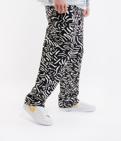 Brave Soul Pyjamassæt med shorts med paisley-mønster - Apgs