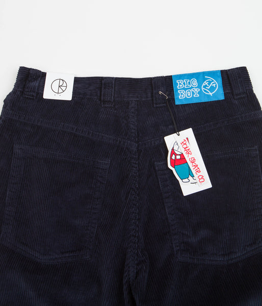 Polar Big Boy Cord Pants - Navy | Flatspot