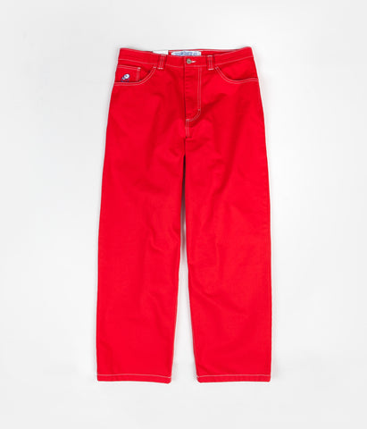 Polar Big Boy Jeans - Red | Flatspot