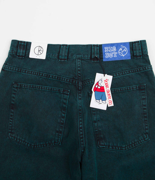 Polar Skate Co. BIG BOY JEANS TEAL BLACK | www.innoveering.net