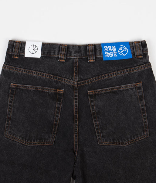 Washed Black - Polar Big Boy Jeans - Calvin Klein Jeans logo-print