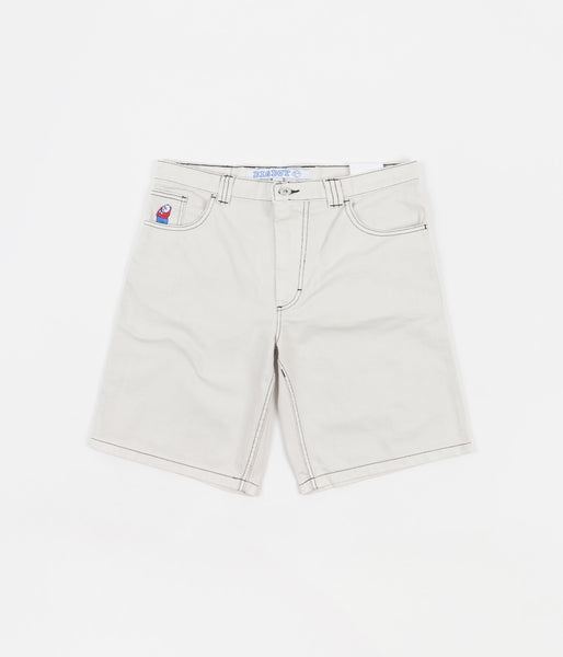 Polar Big Boy Shorts - Washed White | Flatspot