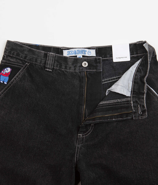 Polar Big Boy Work Pants - Washed Black | Flatspot