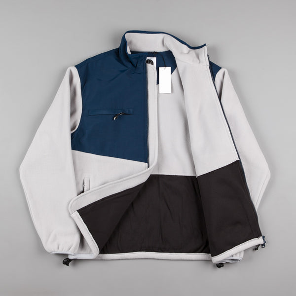 Polar Halberg Fleece Jacket - Blue / Grey