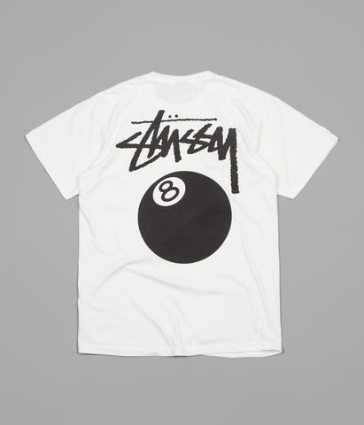 Stussy 8 Ball Pigment Dyed T-Shirt - Natural | Flatspot