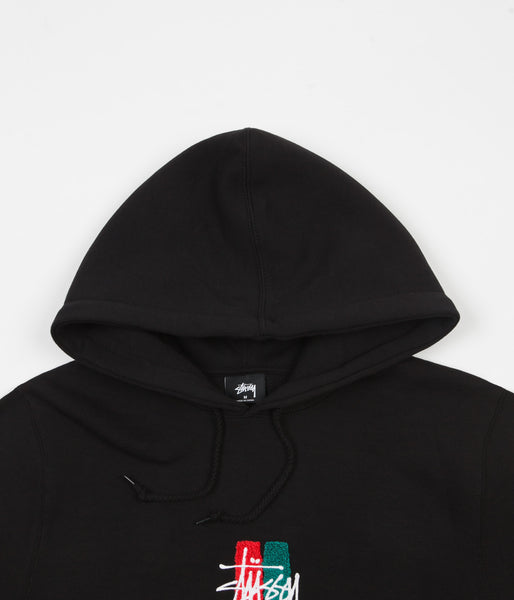 Stussy 2 best sale bar applique hoodie