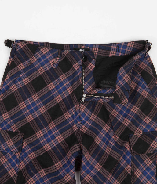 Plaid - Stussy Bias Surplus Cargo Pants - ConnectsportShops