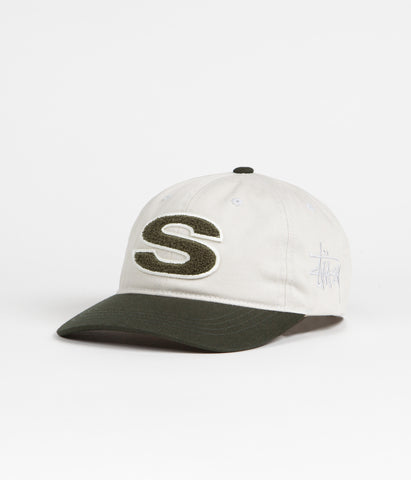 Stussy Chenille S Low Pro Cap - Bone | Flatspot