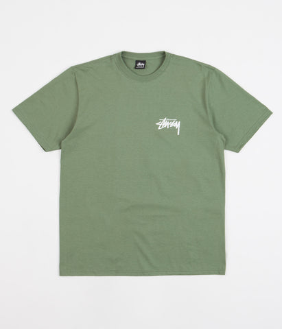 Green stussy discount shirt