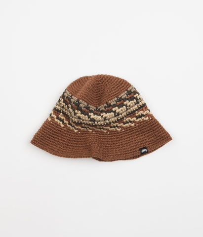 Brown - Apgs-nswShops - Stussy Fairisle Bucket tmlc Hat | Cap
