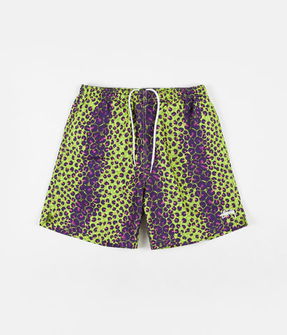 stussy leopard water short